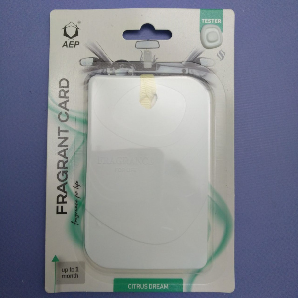 Ароматизатор воздуха для автомобиля Fragrant Card / Подвесной ароматизатор